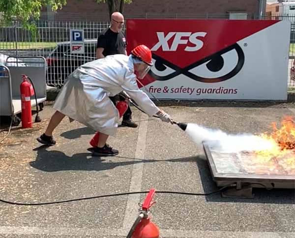 Agg. add. antincendio rischio medio 5 ore